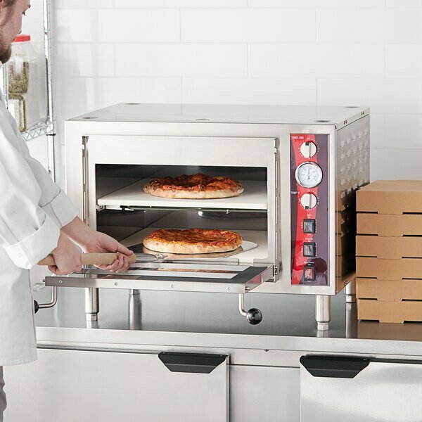 Avantco DPO-18-DS Double Deck Countertop Pizza/Bakery Oven - 3200W 240V 177DPO18DS